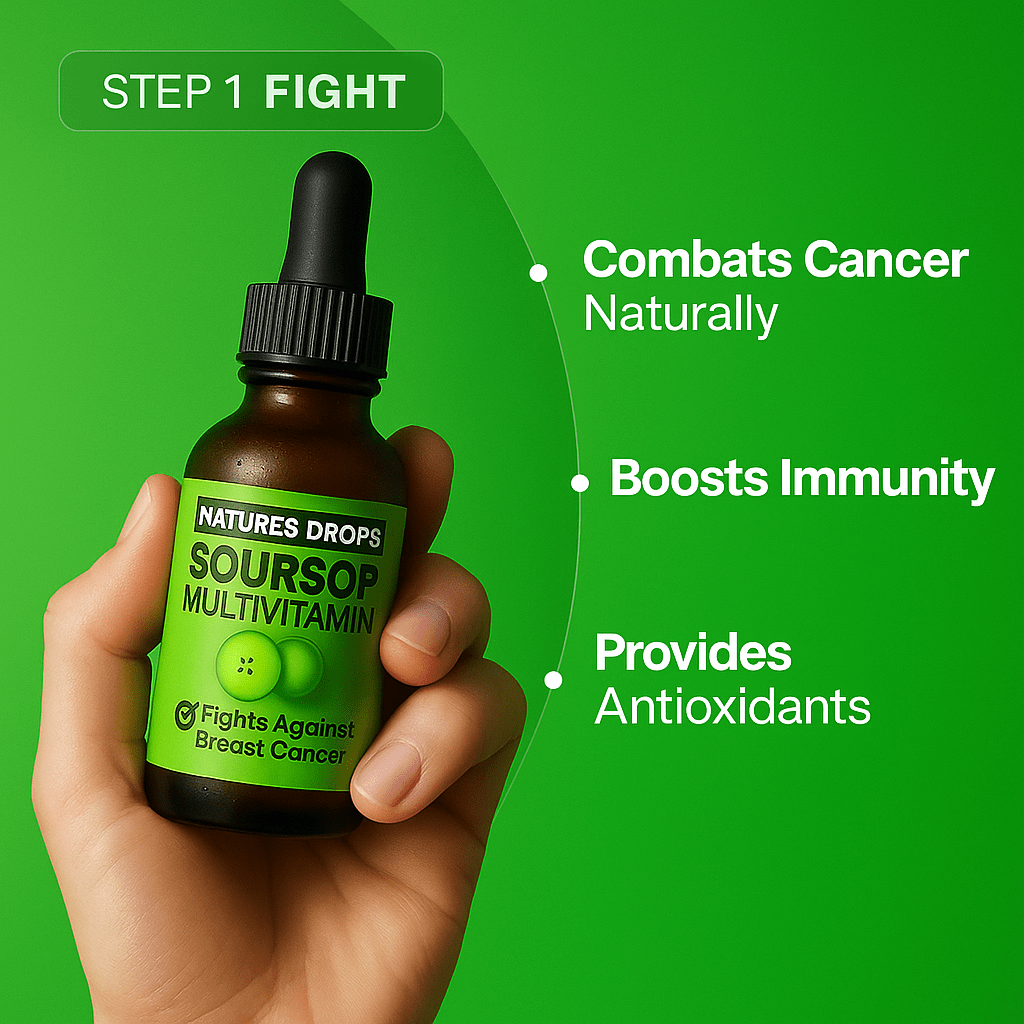NaturesDrops™ Soursop Extract - Kills Cancer Cells