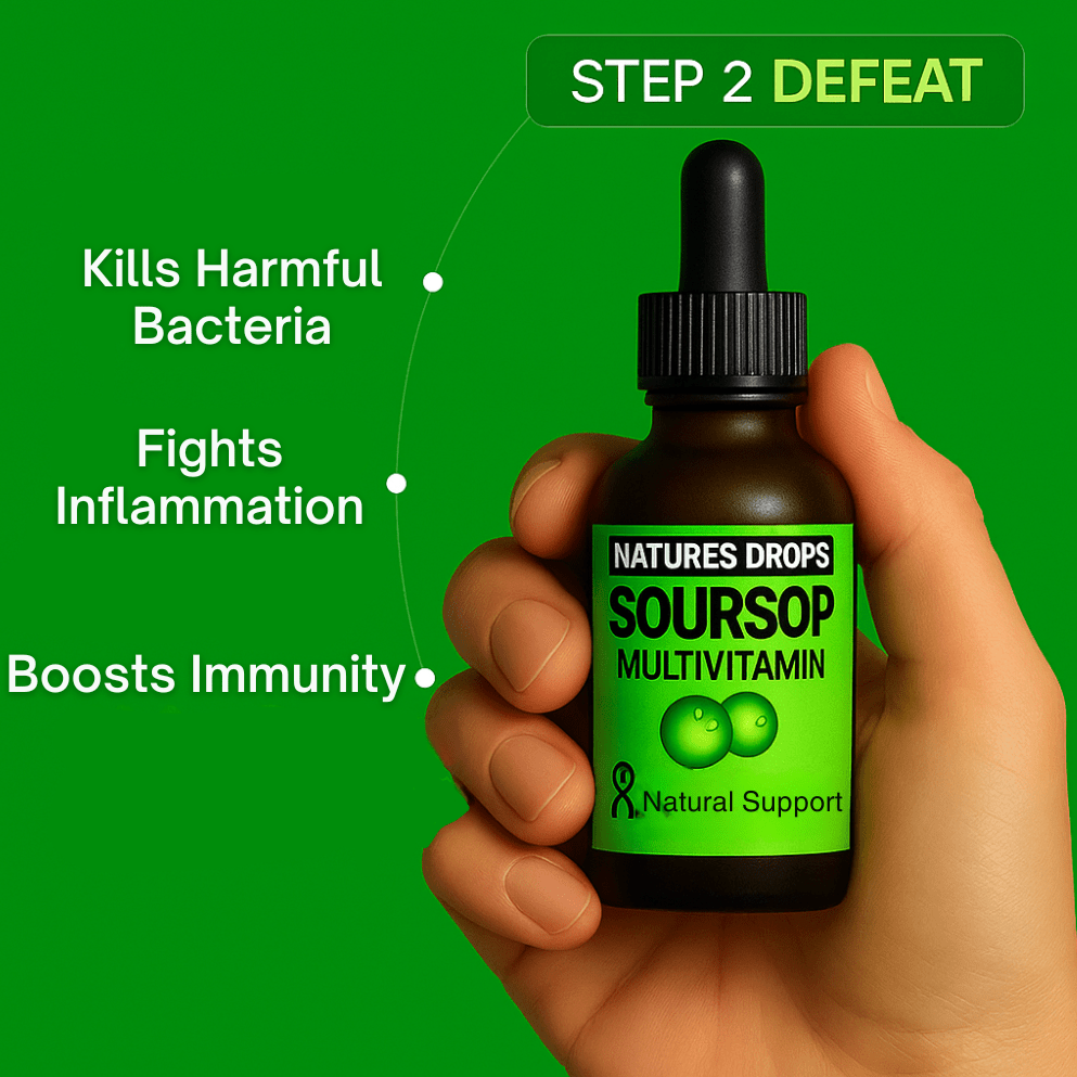 NaturesDrops™ Soursop Extract - Naturally Calms Inflammation To Help Restore Mobility Inside and Out