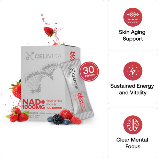 NAD+ Berry Flavor Drink Mix